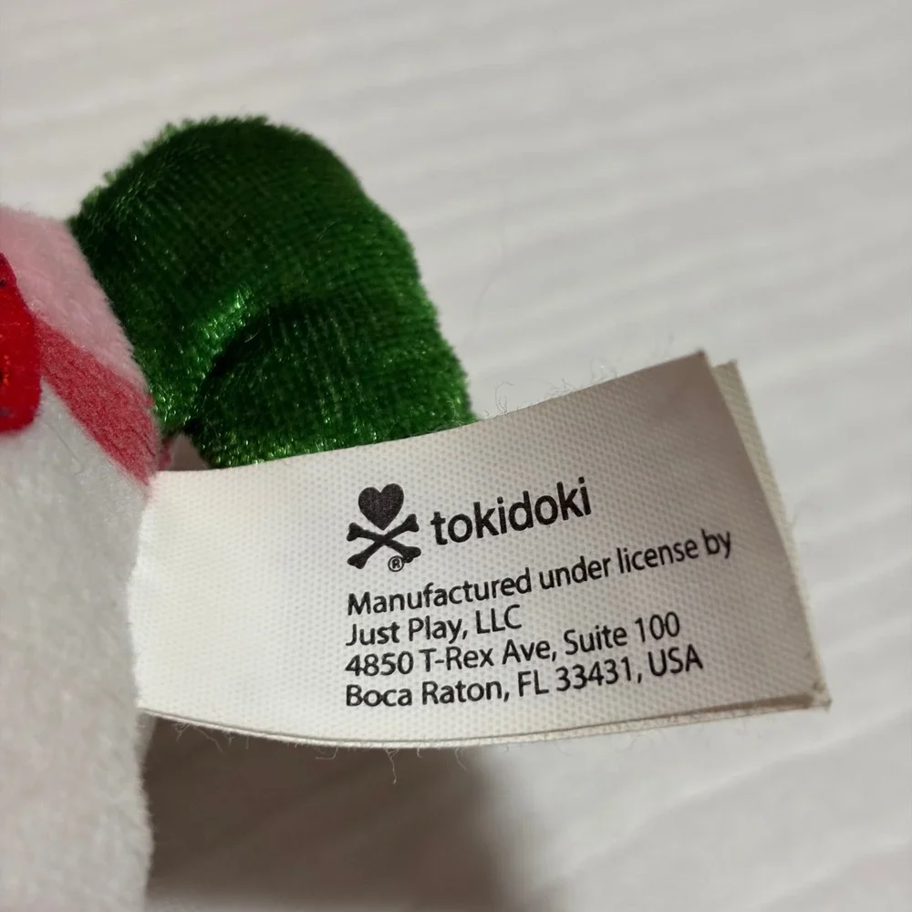 Tokidoki Unicorno Strawberry Stellina Pink White Plush 8 Inch Just Play Toy